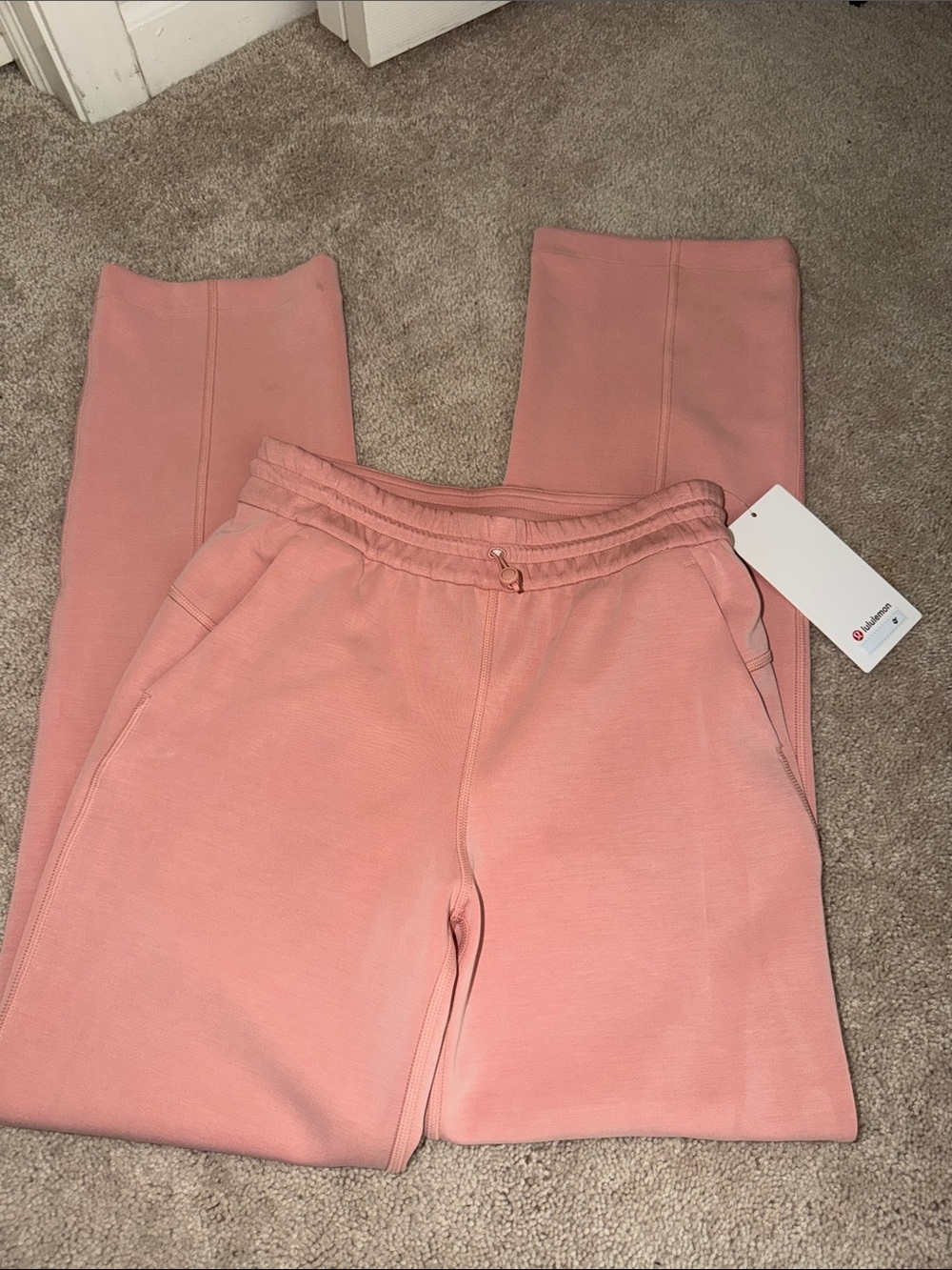 Lululemon Pink Softstreme High-Rise Pants